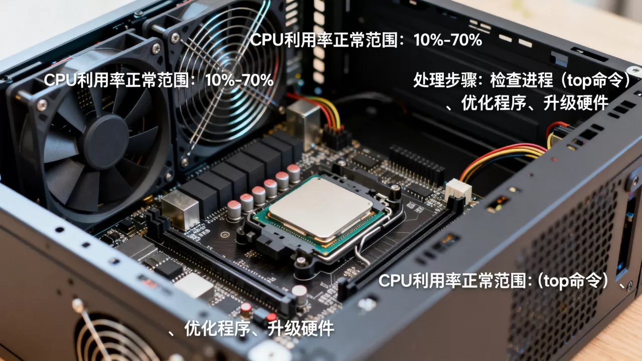 服务器CPU利用率多少算正常?,CPU占用率高如何处理 服务器CPU利用率多少算正常?,CPU占用率高如何处理