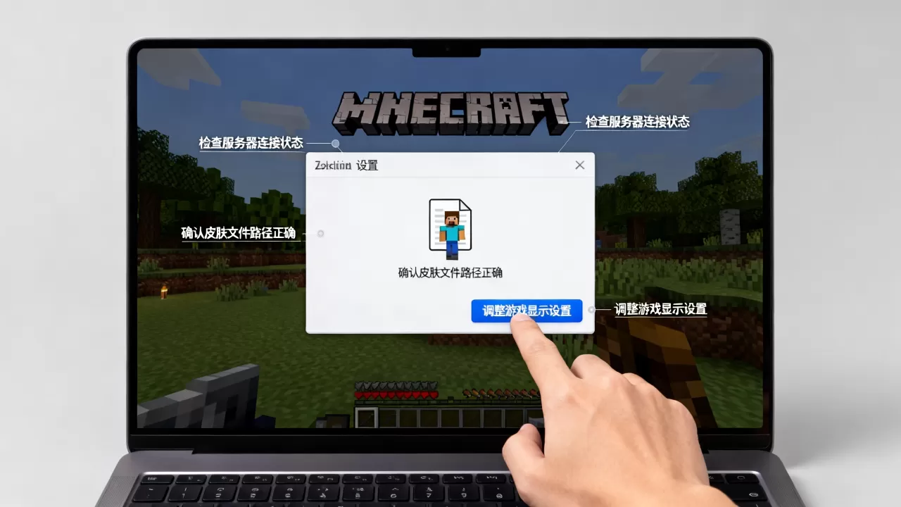 e世界服务器看不到皮肤如何解决,我的世界皮肤不显示怎么办 e世界服务器看不到皮肤如何解决,我的世界皮肤不显示怎么办