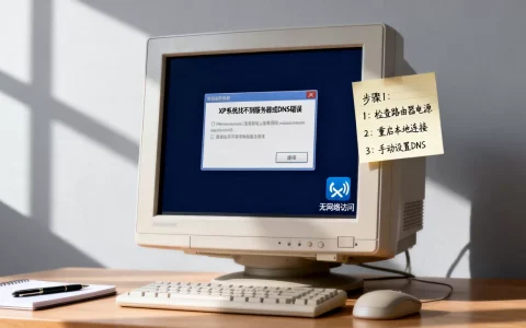 XP找不到服务器或DNS错误怎么办，DNS错误无法上网怎么办