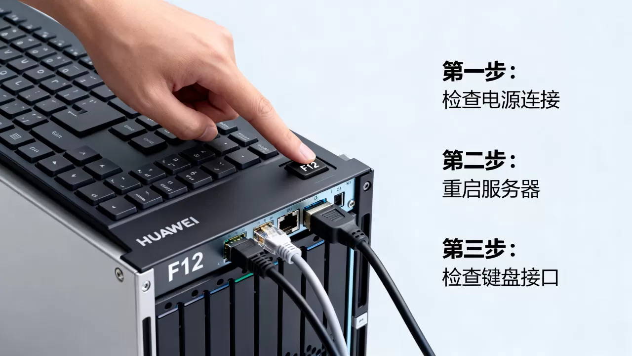 华为服务器F12按不了怎么办,故障排查方法有哪些? 华为服务器F12按不了怎么办,故障排查方法有哪些?