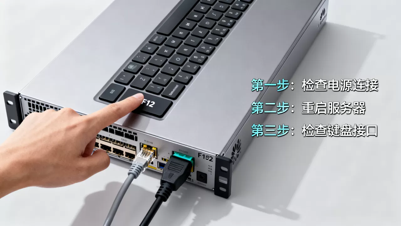 华为服务器F12按不了怎么办,故障排查方法有哪些? 华为服务器F12按不了怎么办,故障排查方法有哪些?