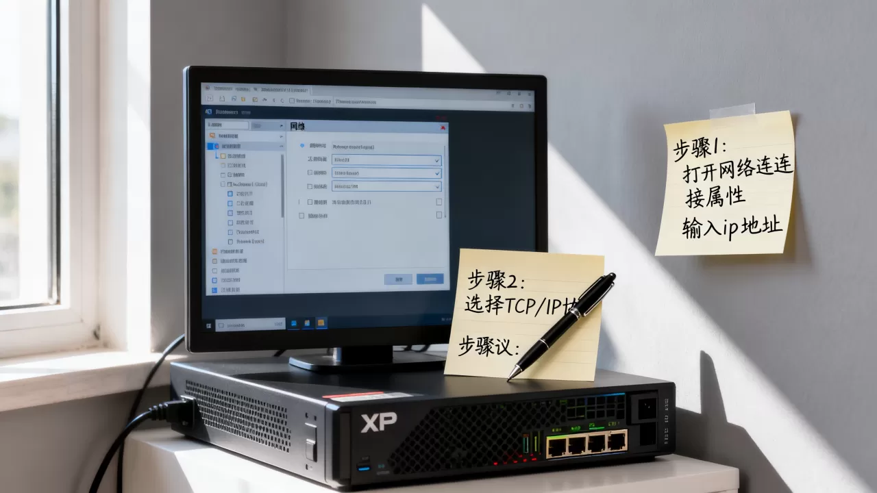 xp服务器ip地址怎么设置,在哪里设置呢 xp服务器ip地址怎么设置,在哪里设置呢