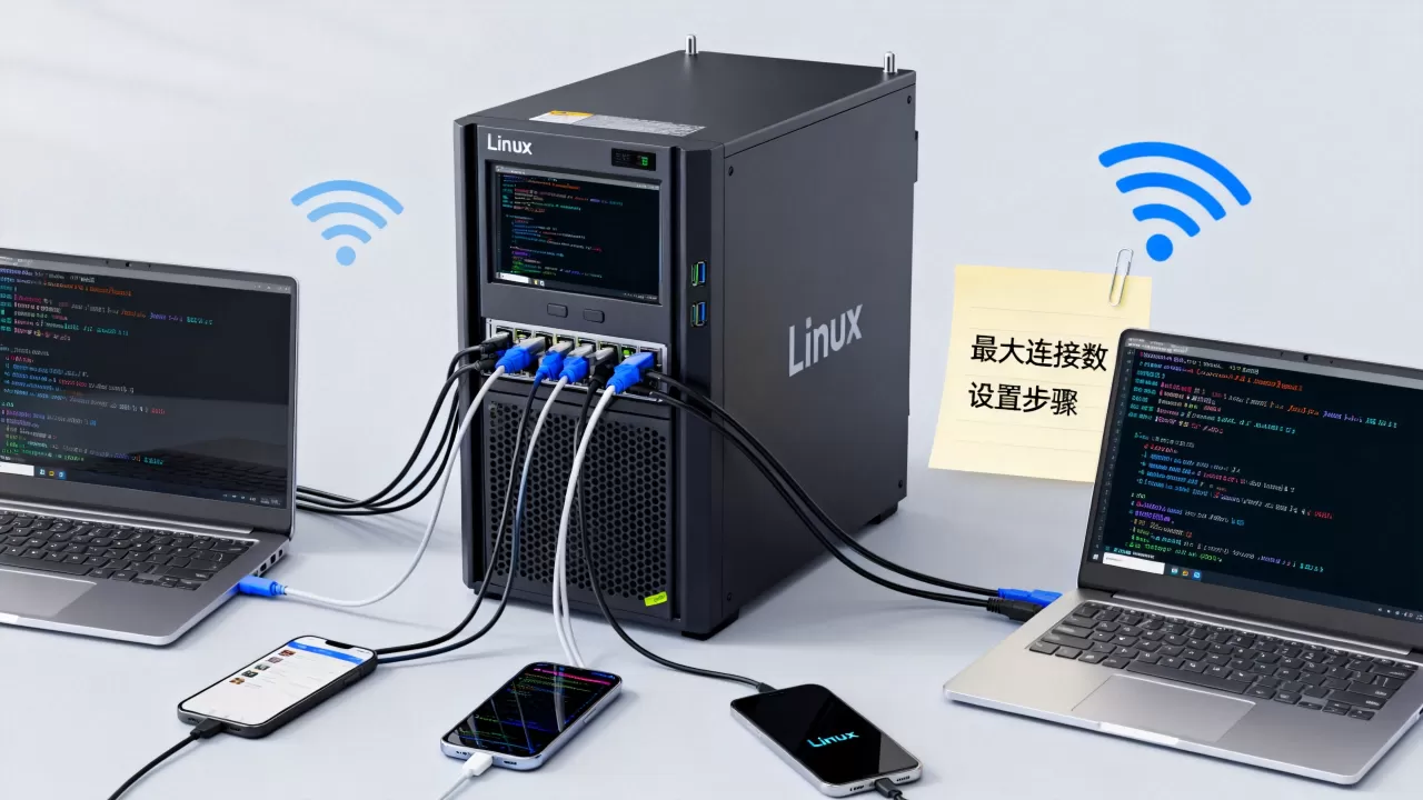 Linux服务器最多可连多少客户端?,最大连接数如何设置? Linux服务器最多可连多少客户端?,最大连接数如何设置?