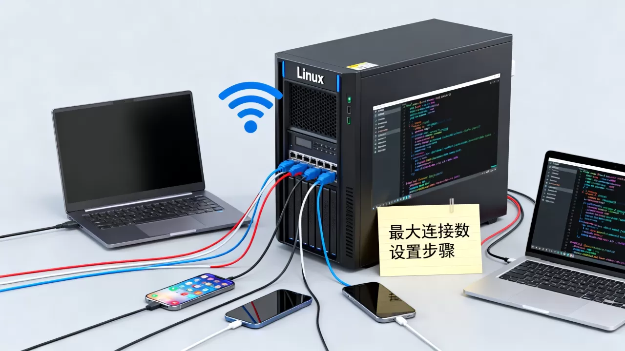 Linux服务器最多可连多少客户端?,最大连接数如何设置? Linux服务器最多可连多少客户端?,最大连接数如何设置?