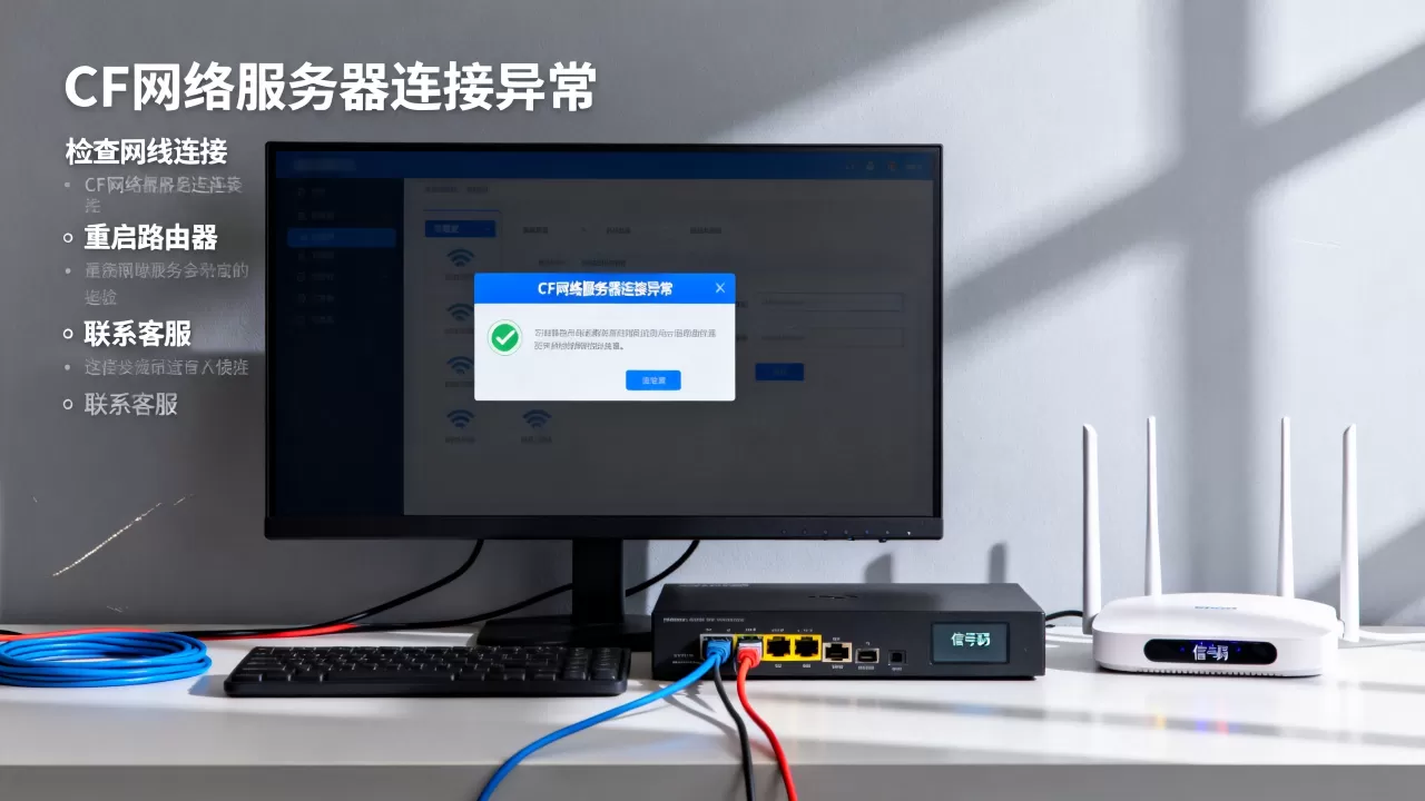 CF网络服务器连接异常怎么解决,是什么原因导致的 CF网络服务器连接异常怎么解决,是什么原因导致的