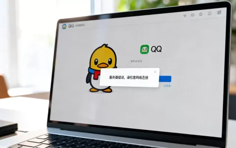 电脑登录QQ服务器错误怎么回事，QQ登录失败如何解决？