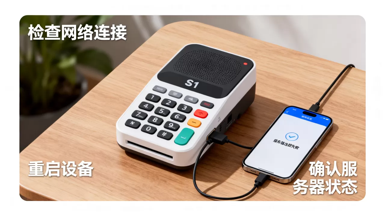 s1收款音响服务器连接失败怎么修,是什么原因导致的 s1收款音响服务器连接失败怎么修,是什么原因导致的