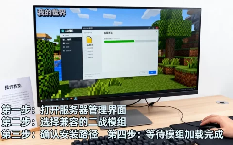二战我的世界服务器加模组怎么操作，具体步骤是什么？