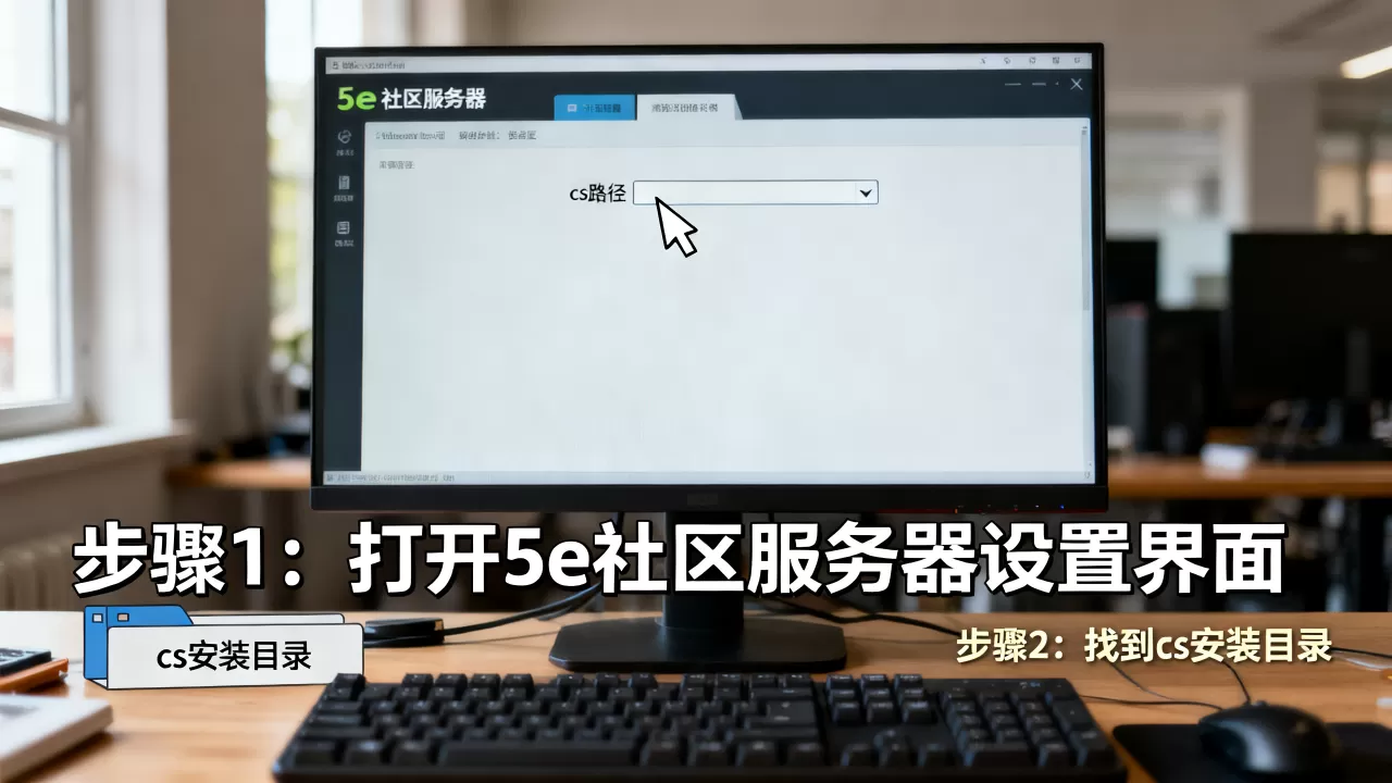 5e社区服务器如何设置cs路径,详细步骤有哪些? 5e社区服务器如何设置cs路径,详细步骤有哪些?