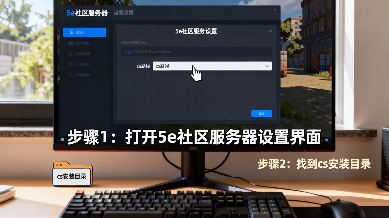 5e社区服务器如何设置cs路径,详细步骤有哪些? 5e社区服务器如何设置cs路径,详细步骤有哪些?