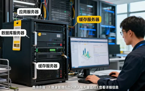 美团外卖的服务器具体都包括哪些，怎么查询？