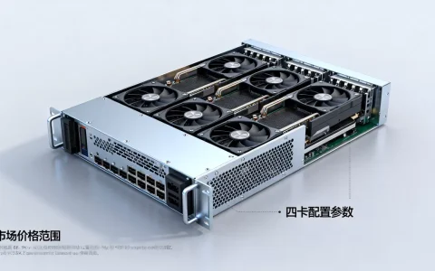 四卡算力服务器多少钱才合理？，怎么买不被坑？