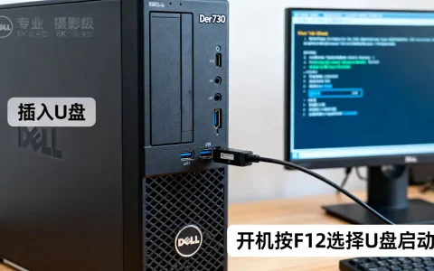 戴尔er730服务器U盘启动怎么设置，开机怎么进BIOS？