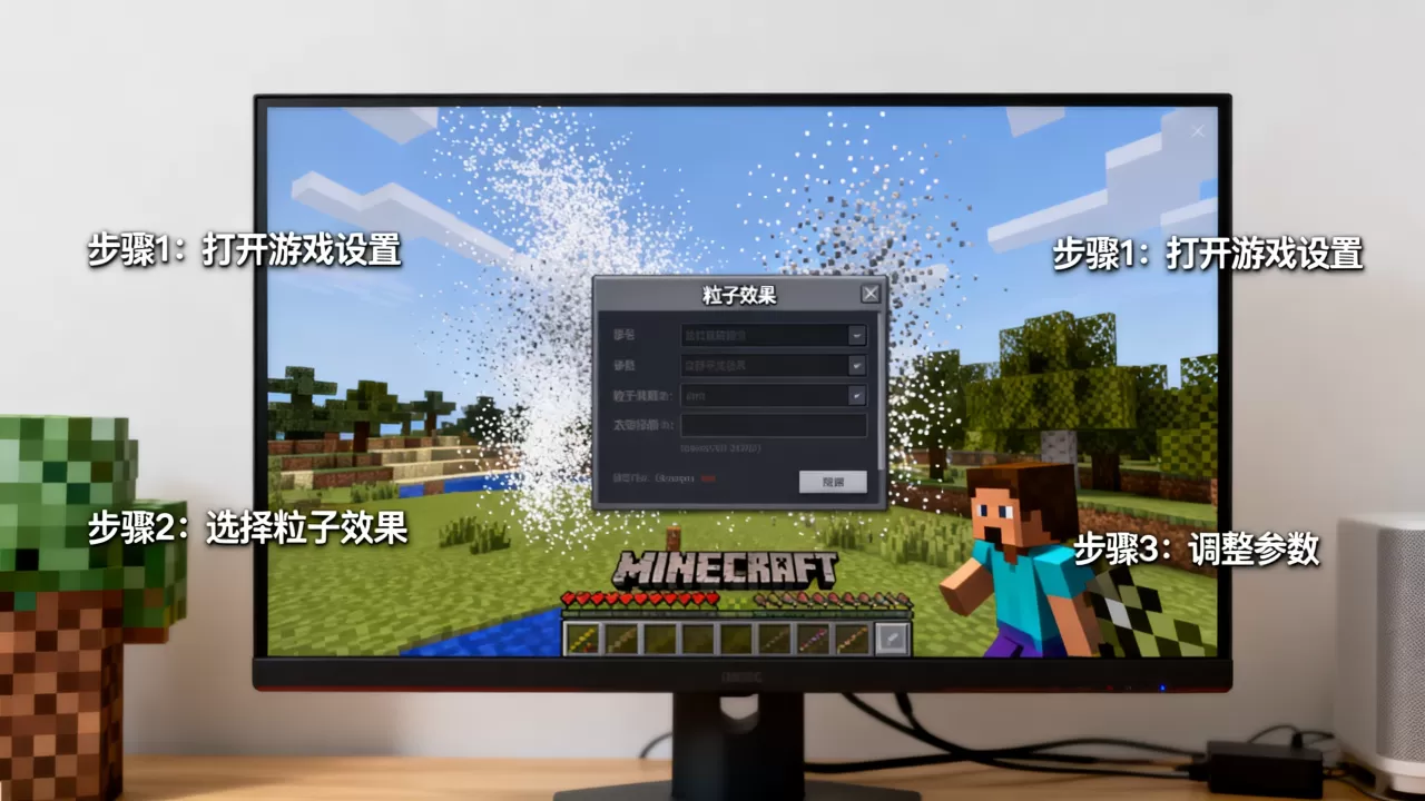 我的世界服务器PC粒子效果怎么弄?,电脑版粒子特效教程 我的世界服务器PC粒子效果怎么弄?,电脑版粒子特效教程
