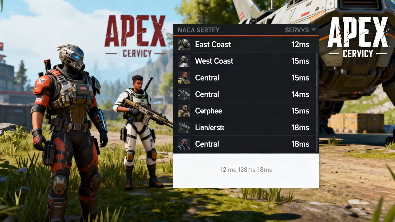 Apex英雄北美服务器有哪些?,延迟最低的是哪个? Apex英雄北美服务器有哪些?,延迟最低的是哪个?