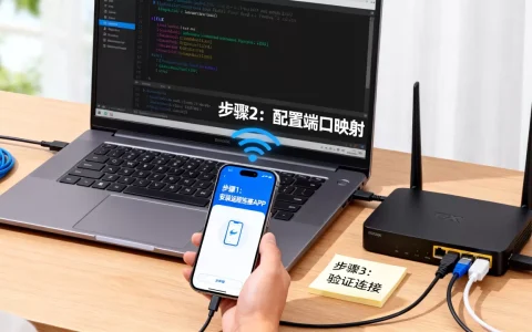 手机怎么远程连接linux服务器端口映射？，具体步骤是什么？