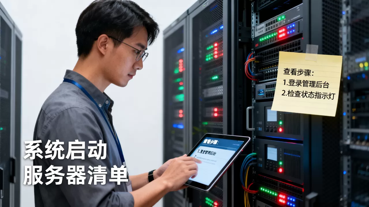 系统启动需要哪些服务器,怎么查看? 系统启动需要哪些服务器,怎么查看?