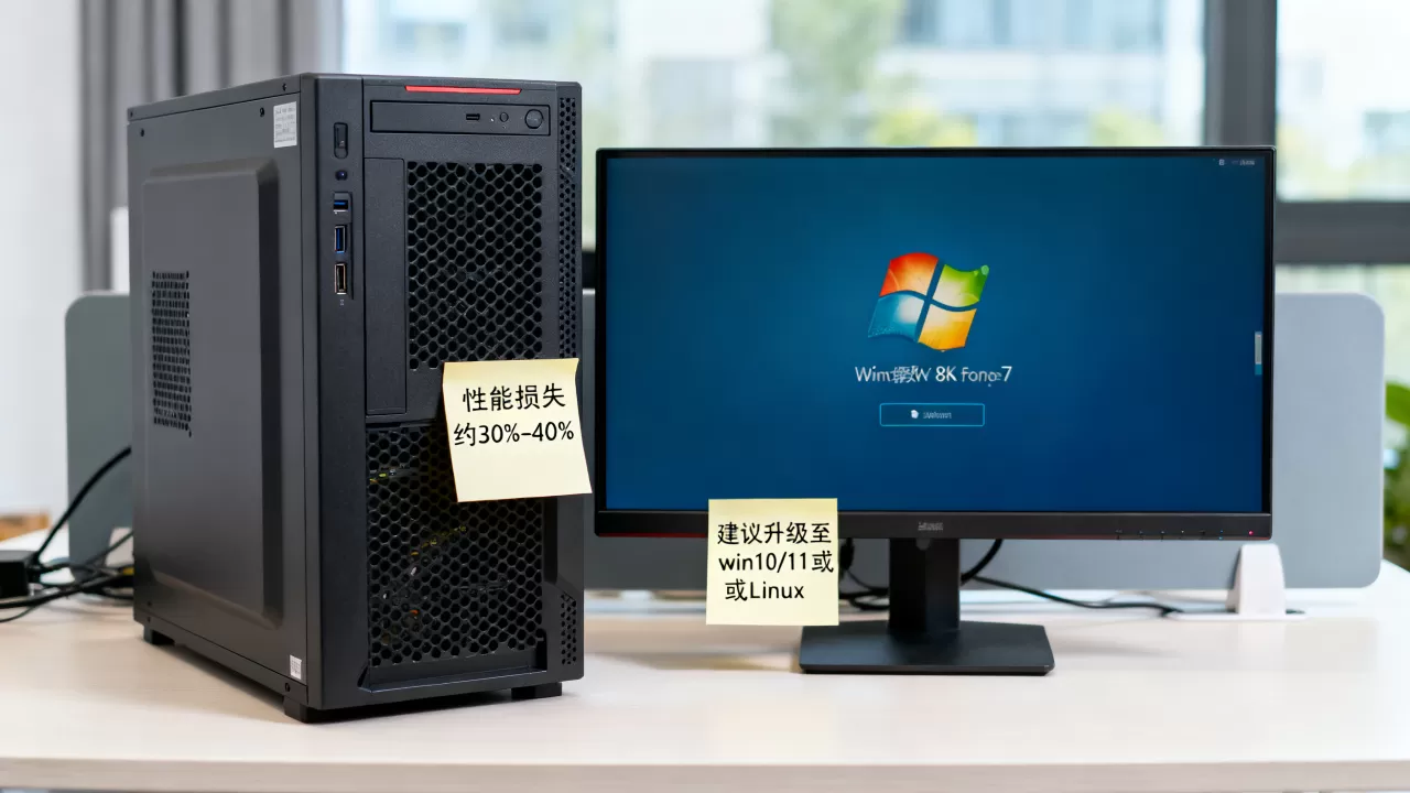 服务器装win7性能损失有多大,怎么办? 服务器装win7性能损失有多大,怎么办?