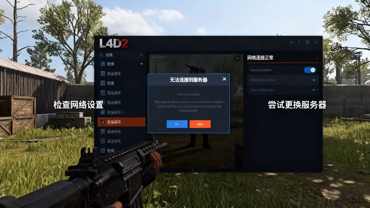 L4D2怎么才能玩到正常服务器,求生之路2联机进不去怎么办? L4D2怎么才能玩到正常服务器,求生之路2联机进不去怎么办?