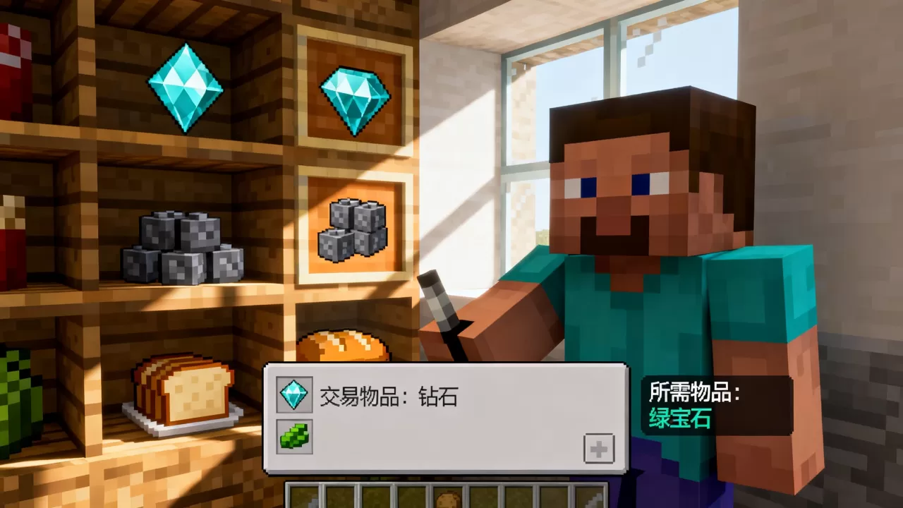 我的世界服务器买东西NPC怎么添加?,怎么让NPC卖东西? 我的世界服务器买东西NPC怎么添加?,怎么让NPC卖东西?