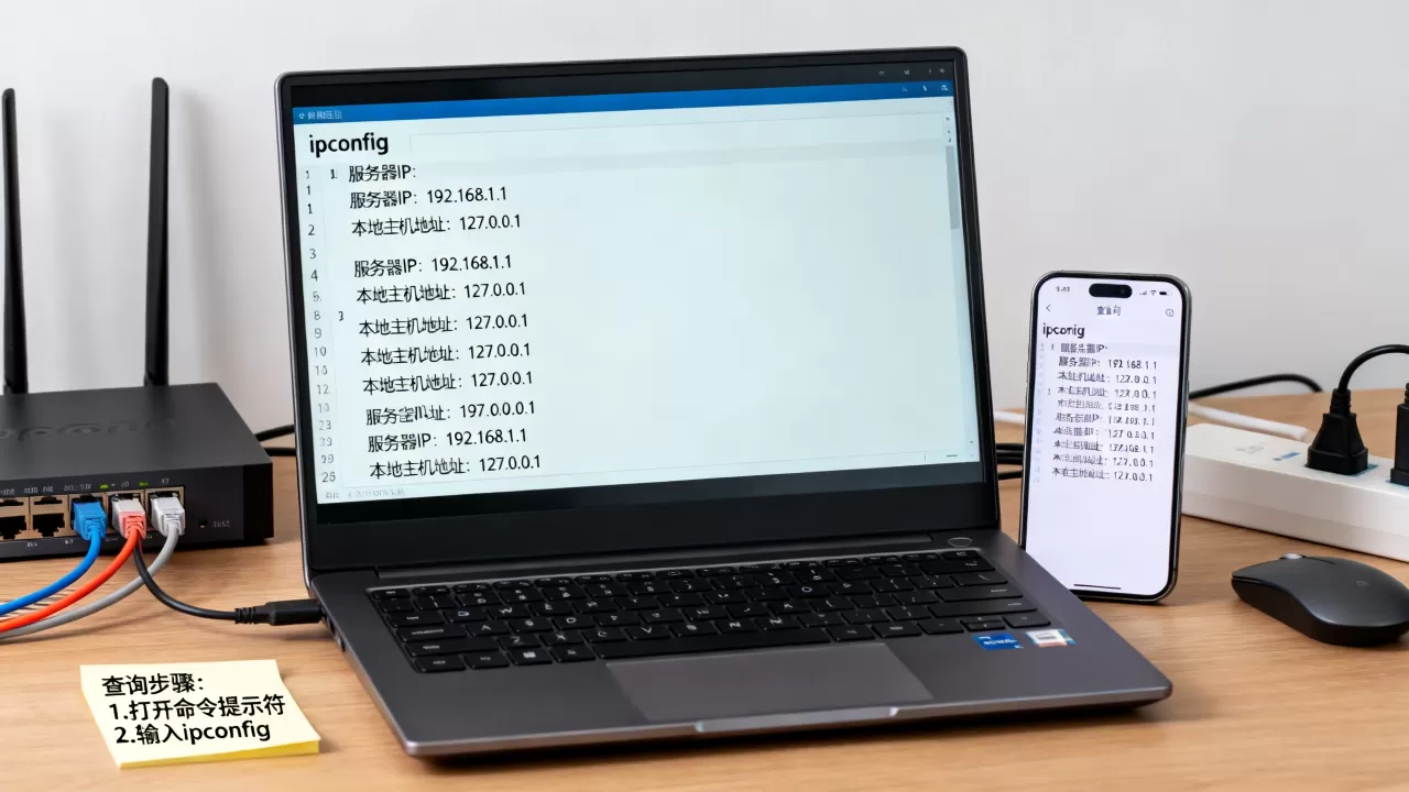 服务器IP和本地主机地址是多少,怎么查? 服务器IP和本地主机地址是多少,怎么查?