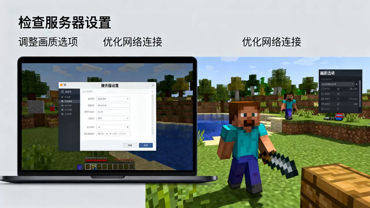 我的世界EC服务器为何画质差,画面模糊怎么解决 我的世界EC服务器为何画质差,画面模糊怎么解决