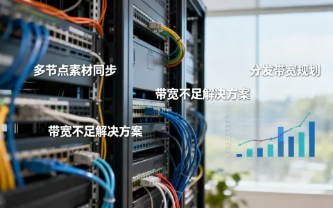 多节点素材同步的分发带宽怎么规划？,带宽不够用怎么办