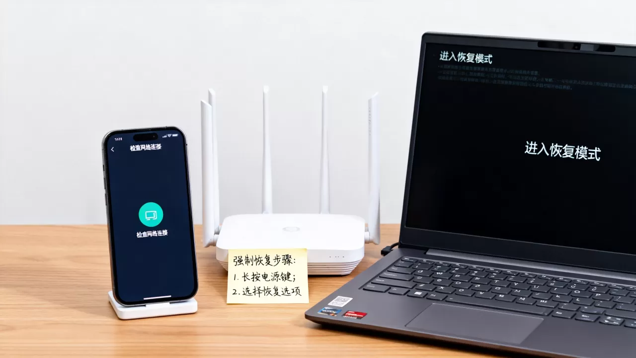 OTA服务器暂时不可用怎么办,如何强制恢复系统? OTA服务器暂时不可用怎么办,如何强制恢复系统?