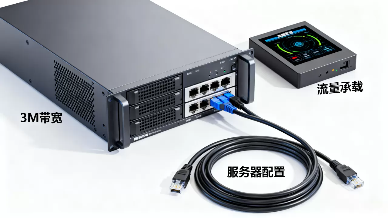 3m网页服务器究竟能带多少流量,服务器带宽怎么选 3m网页服务器究竟能带多少流量,服务器带宽怎么选