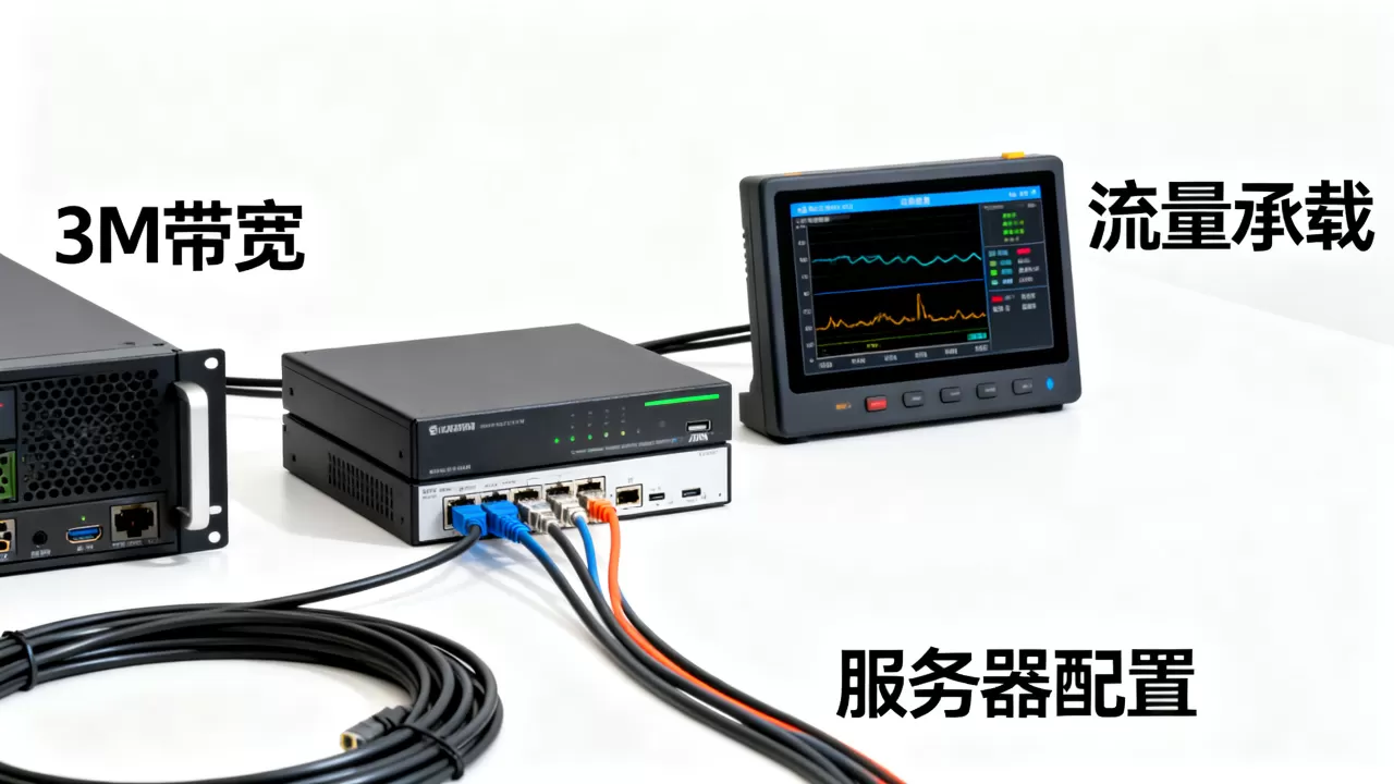 3m网页服务器究竟能带多少流量,服务器带宽怎么选 3m网页服务器究竟能带多少流量,服务器带宽怎么选