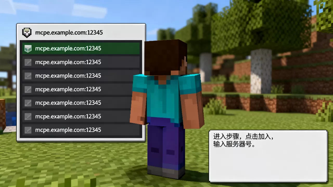 我的世界PE服务器的号到底是多少,怎么进? 我的世界PE服务器的号到底是多少,怎么进?