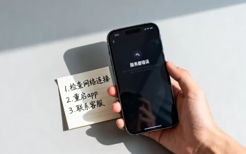 手机app服务器错误打不开如何解决，怎么处理