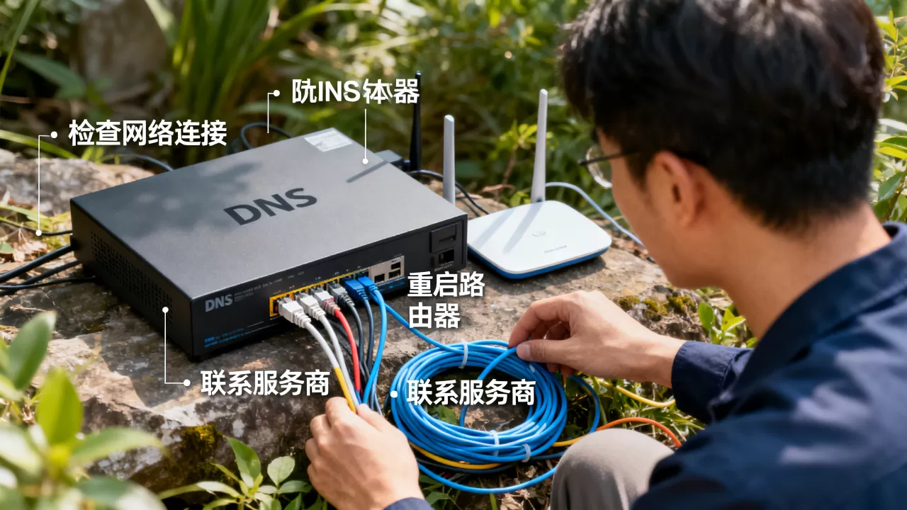 DNS服务器故障怎么办,是什么原因导致的? DNS服务器故障怎么办,是什么原因导致的?