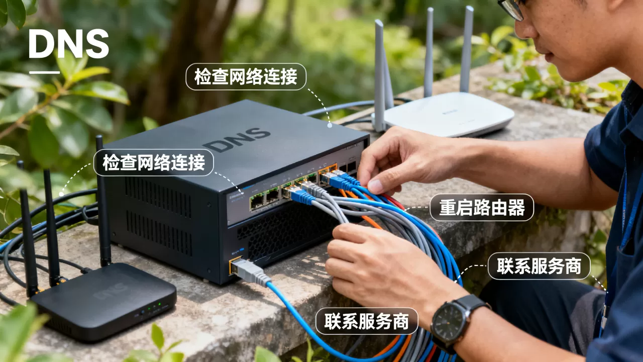 DNS服务器故障怎么办,是什么原因导致的? DNS服务器故障怎么办,是什么原因导致的?