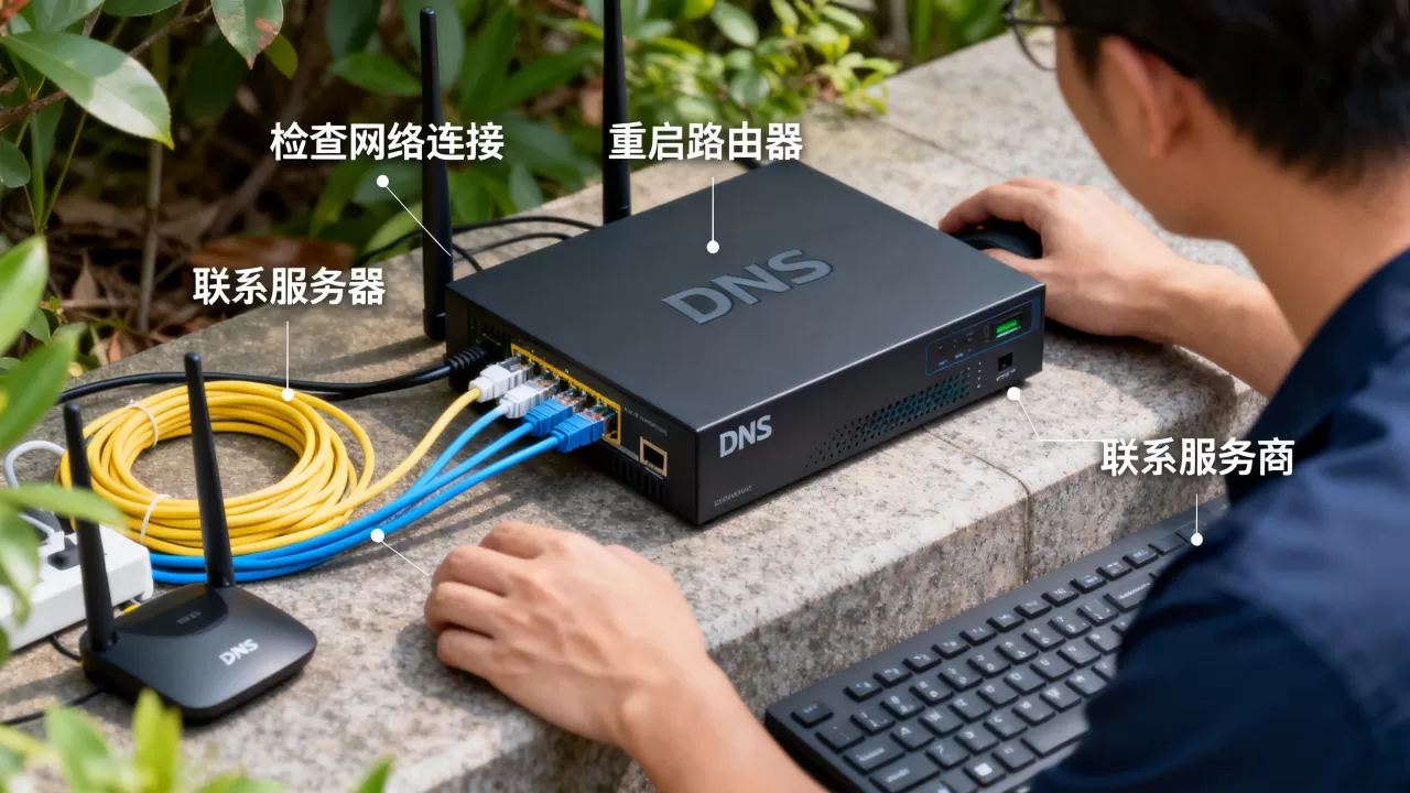 DNS服务器故障怎么办,是什么原因导致的? DNS服务器故障怎么办,是什么原因导致的?