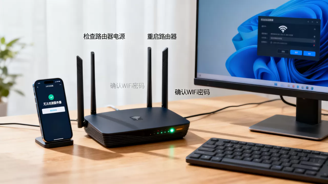 连接wifi出现无法连接服务器怎么办,路由器怎么解决? 连接wifi出现无法连接服务器怎么办,路由器怎么解决?