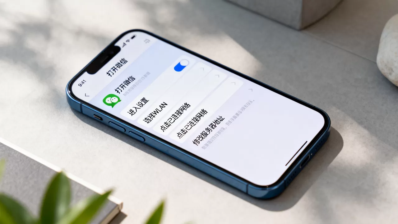 微信连接无线网怎么添加服务器地址,具体步骤是什么? 微信连接无线网怎么添加服务器地址,具体步骤是什么?