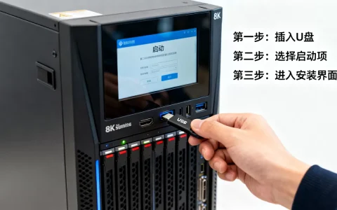 U盘怎么在服务器上安装系统，有哪些安装步骤？