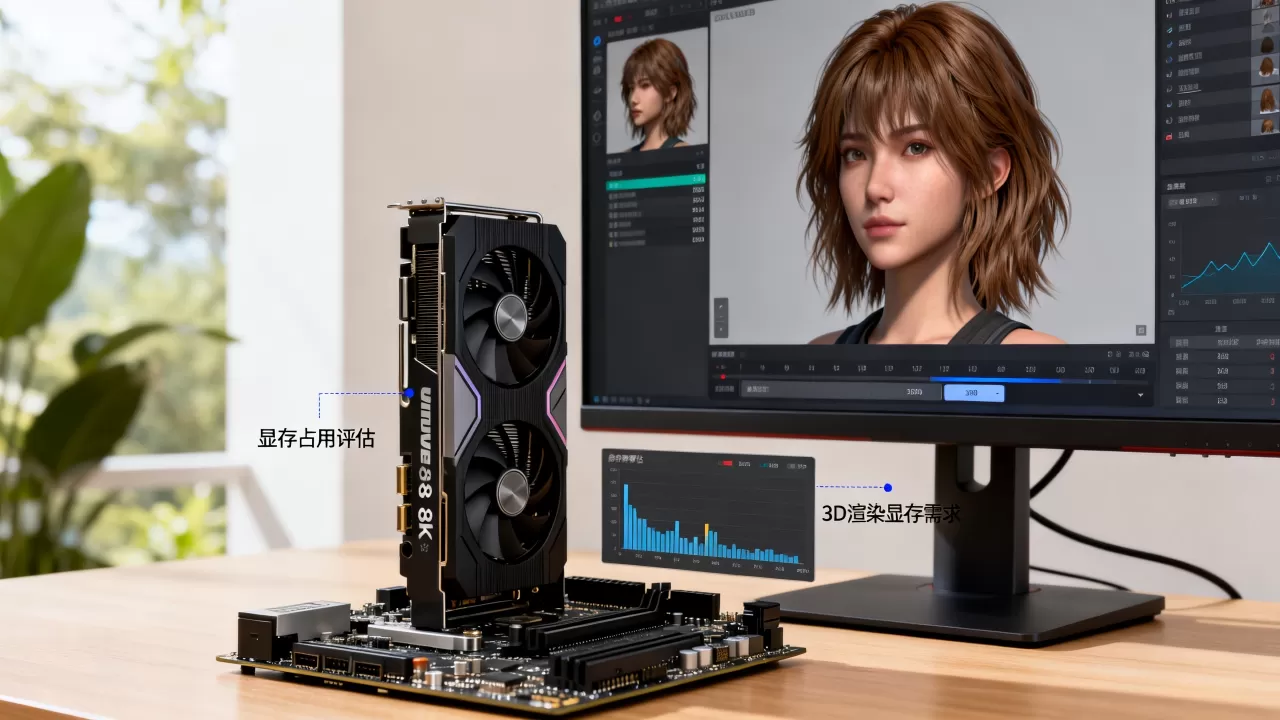 三维角色毛发渲染显存占用怎么评估,3D渲染需要多少显存? 三维角色毛发渲染显存占用怎么评估,3D渲染需要多少显存?