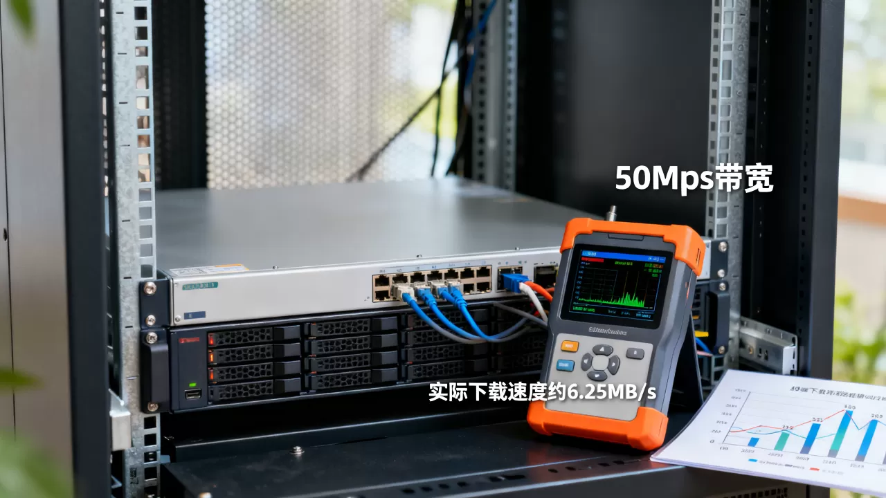 服务器50m带宽等于多少网速,实际下载速度是多少? 服务器50m带宽等于多少网速,实际下载速度是多少?