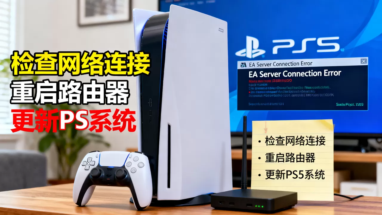 ps5为什么连不上ea服务器,错误代码怎么解决 ps5为什么连不上ea服务器,错误代码怎么解决