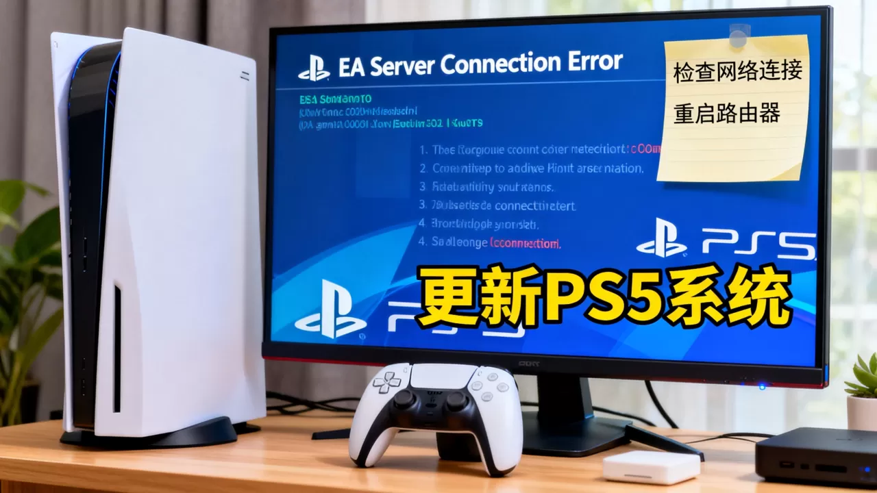 ps5为什么连不上ea服务器,错误代码怎么解决 ps5为什么连不上ea服务器,错误代码怎么解决