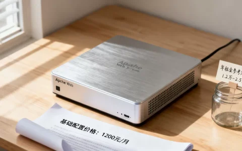 Apache Web服务器值多少钱，服务器租用一年多少钱？