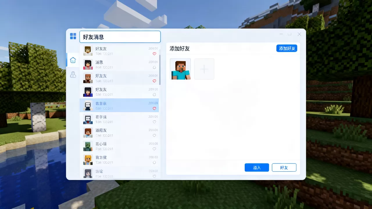 我的世界EC服务器好友消息怎么看,EC服务器怎么加好友? 我的世界EC服务器好友消息怎么看,EC服务器怎么加好友?