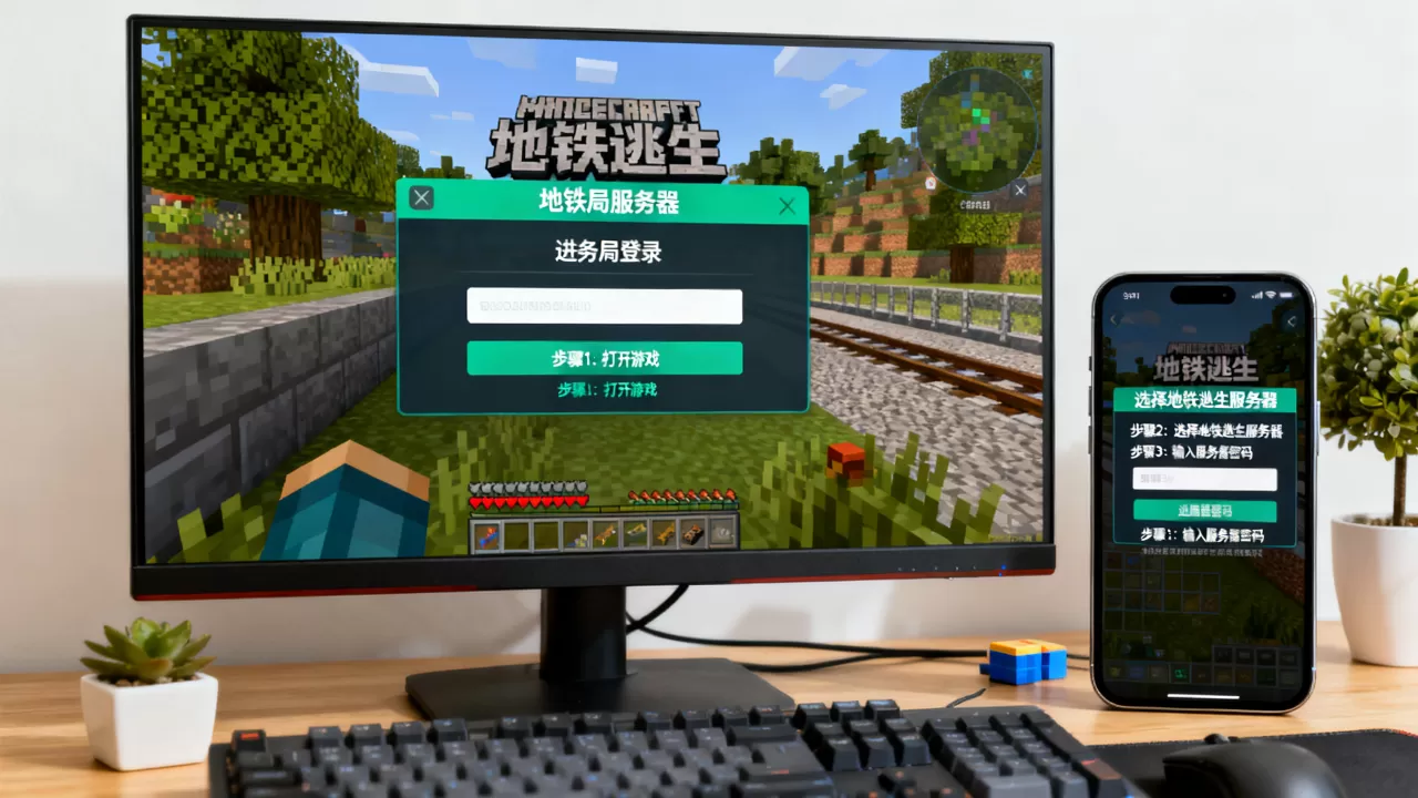 我的世界地铁逃生服务器是多少,怎么进服最全教程? 我的世界地铁逃生服务器是多少,怎么进服最全教程?