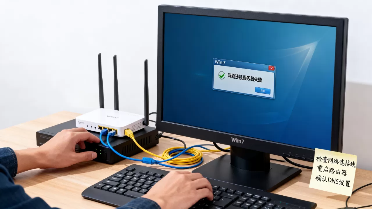 win7网络连接服务器失败怎么办,是什么原因 win7网络连接服务器失败怎么办,是什么原因