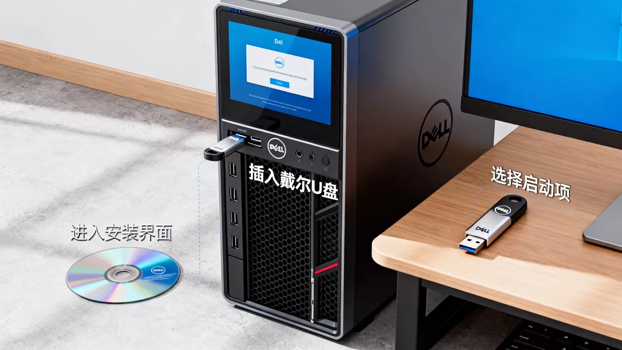 戴尔服务器U盘怎么装2008R2?,戴尔U盘装系统步骤? 戴尔服务器U盘怎么装2008R2?,戴尔U盘装系统步骤?