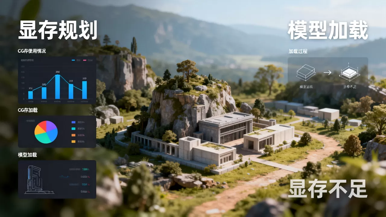 CG高复杂场景模型加载的显存怎么规划?,显存不够用怎么办 CG高复杂场景模型加载的显存怎么规划?,显存不够用怎么办