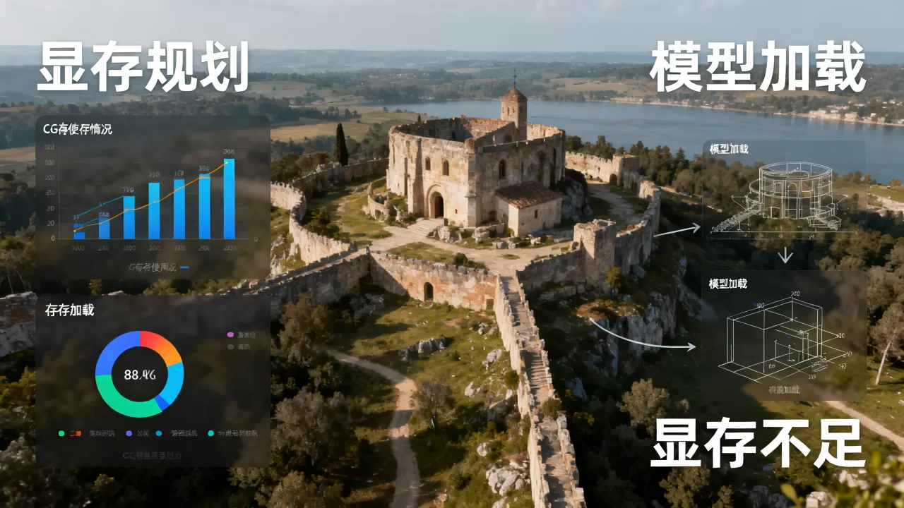 CG高复杂场景模型加载的显存怎么规划?,显存不够用怎么办 CG高复杂场景模型加载的显存怎么规划?,显存不够用怎么办