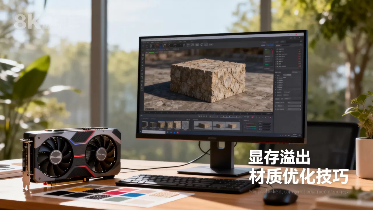 高精度材质渲染时显存溢出怎么办,有哪些规避技巧 高精度材质渲染时显存溢出怎么办,有哪些规避技巧